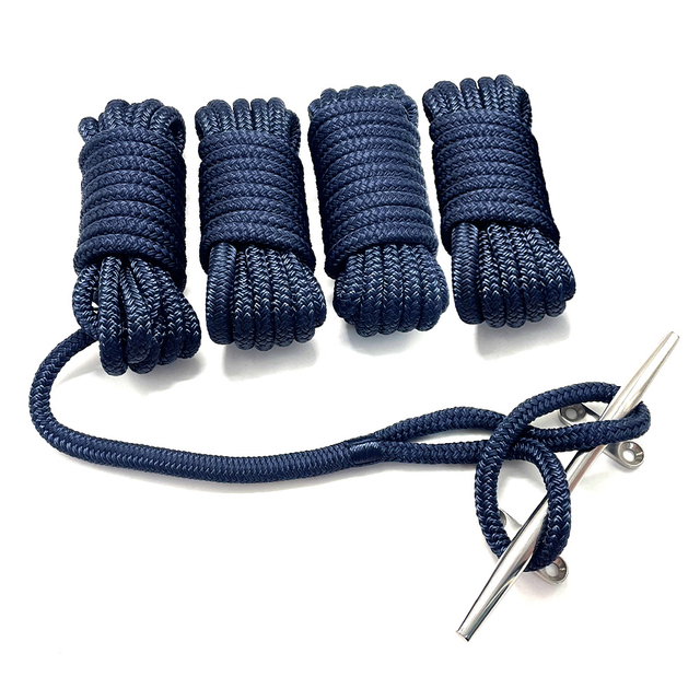 4 Pack Nylon Dock Line