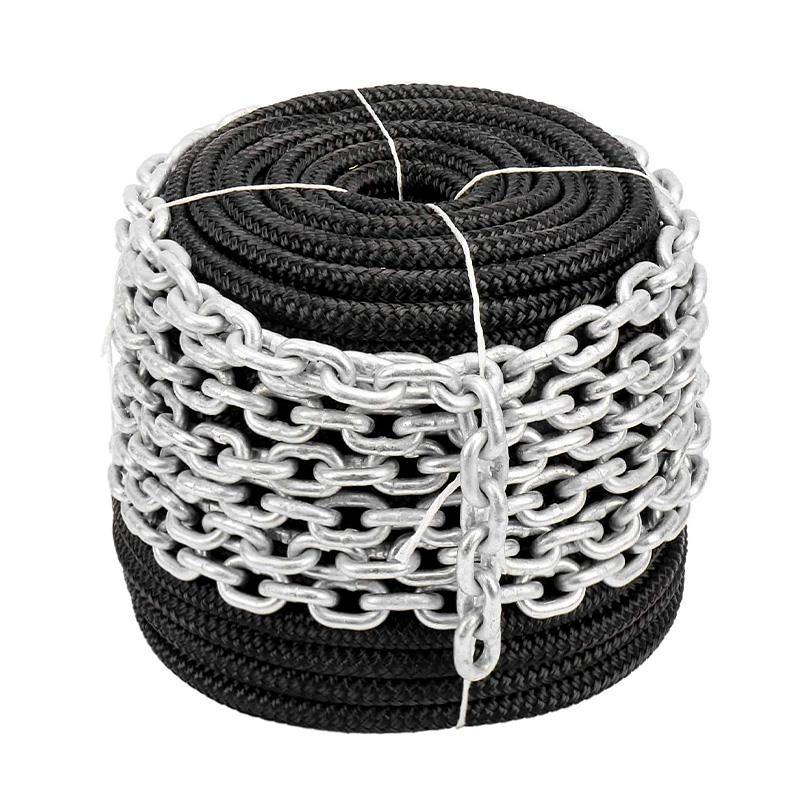 Anchor Line with Metal Anchor Chain