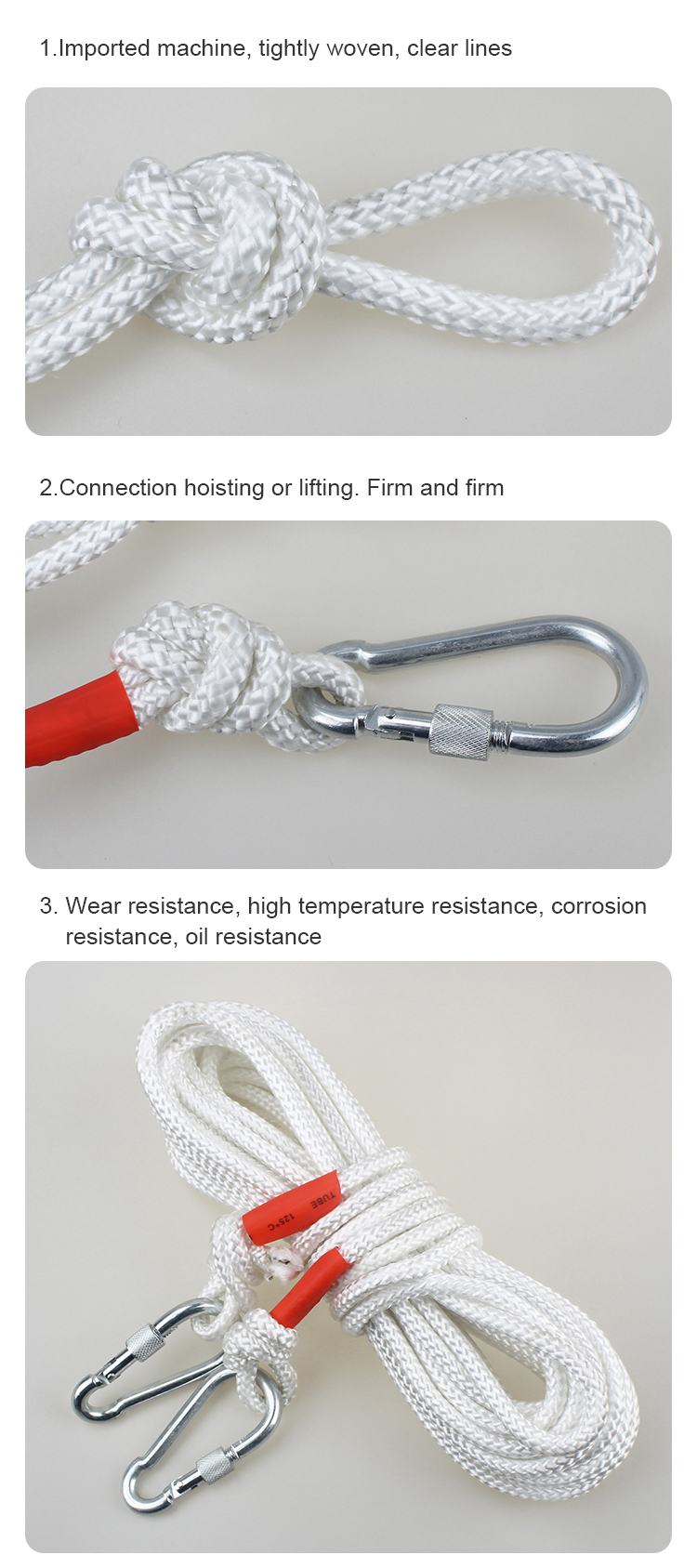 Rescue Static Climbing Rope factory