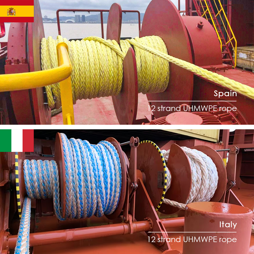 Dynamic Marine Mooring Ship Rope