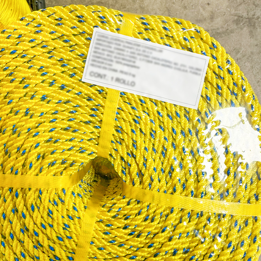 Twisted Plastic Mixed Color Marked Line