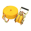 Ratchet Tie Down Strap Polyester Cargo Lashing Belt Zinc Plated J Hook for Truck Trailer Load Secure