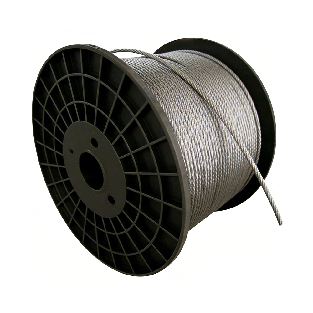High Strength Steel Wire Rope Galvanized Industrial Hoisting Lifting Rope for Construction
