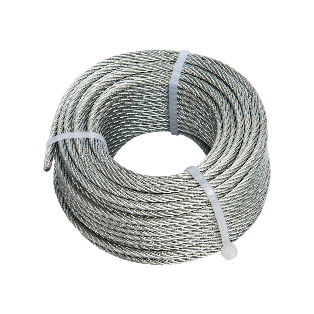 Heavy Duty Steel Wire Rope Hot-Dip Galvanized for Hoisting Traction and Industrial Use