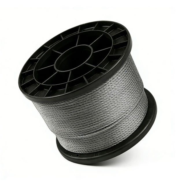 High Strength Steel Wire Rope Galvanized Industrial Hoisting Lifting Rope for Construction