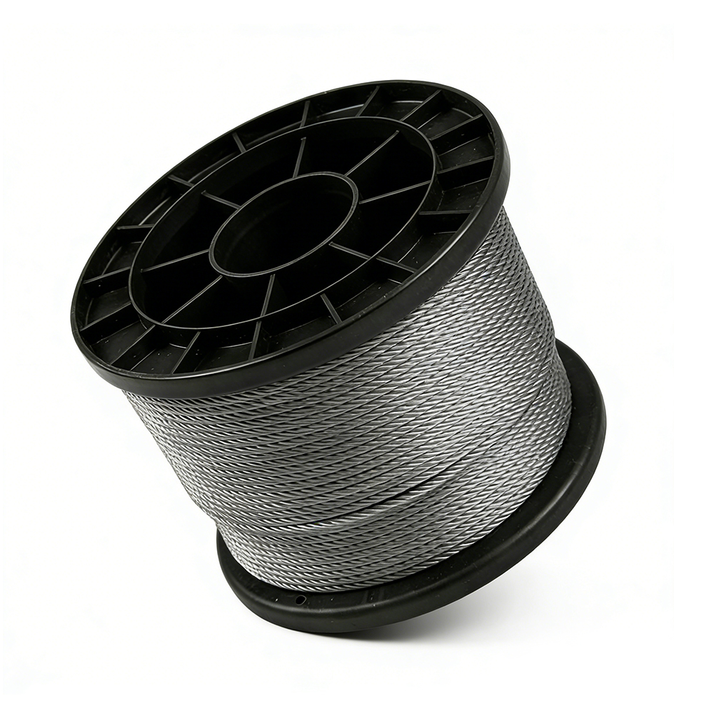 High Strength Steel Wire Rope Galvanized Industrial Hoisting Lifting Rope for Construction