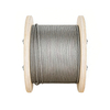 Stainless Steel Wire Rope 6×19 Strand Corrosion Resistant Marine Mooring Lifting Rope