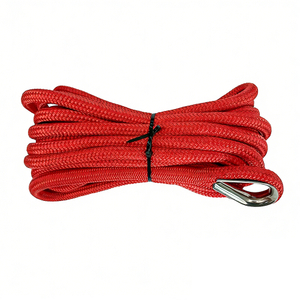 Double Braided Nylon Dock Line with Metal Thimble