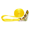 Colorful High Visibility Ratchet Tie Down Strap Polyester Cargo Belt