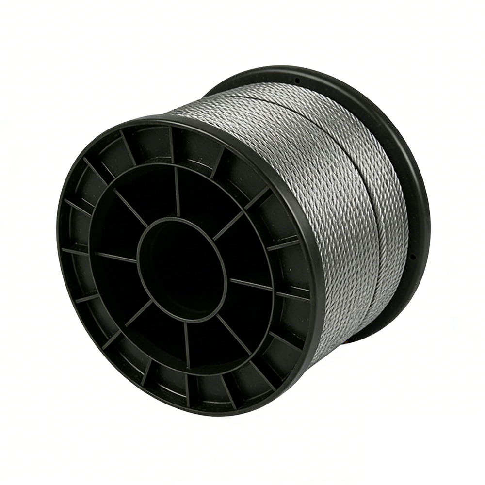 High Strength Steel Wire Rope Galvanized Industrial Hoisting Lifting Rope for Construction