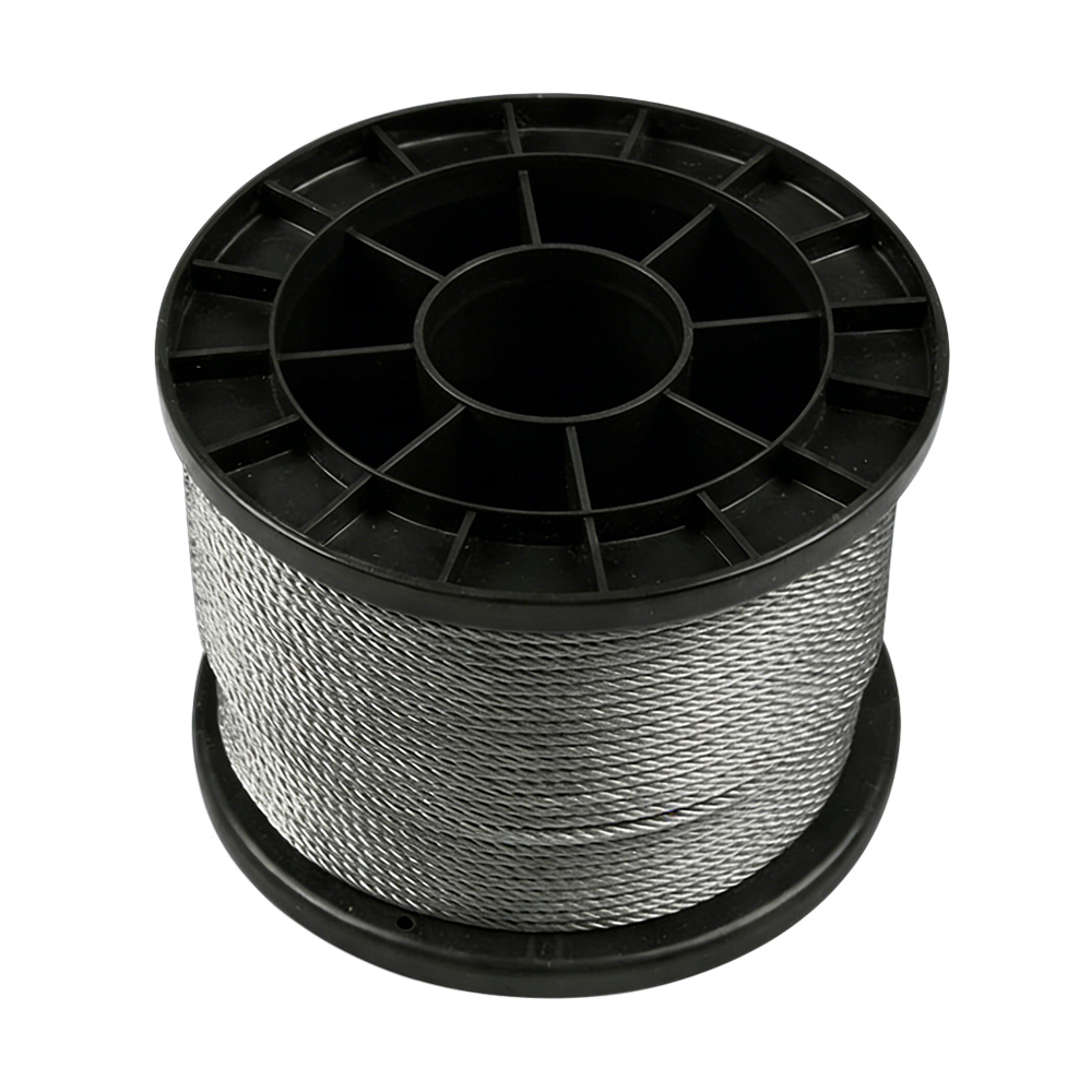 High Strength Steel Wire Rope Galvanized Industrial Hoisting Lifting Rope for Construction