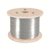 Stainless Steel Wire Rope 6×19 Strand Corrosion Resistant Marine Mooring Lifting Rope