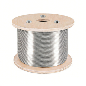 Stainless Steel Wire Rope 6×19 Strand Corrosion Resistant Marine Mooring Lifting Rope