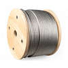 Stainless Steel Wire Rope 6×19 Strand Corrosion Resistant Marine Mooring Lifting Rope